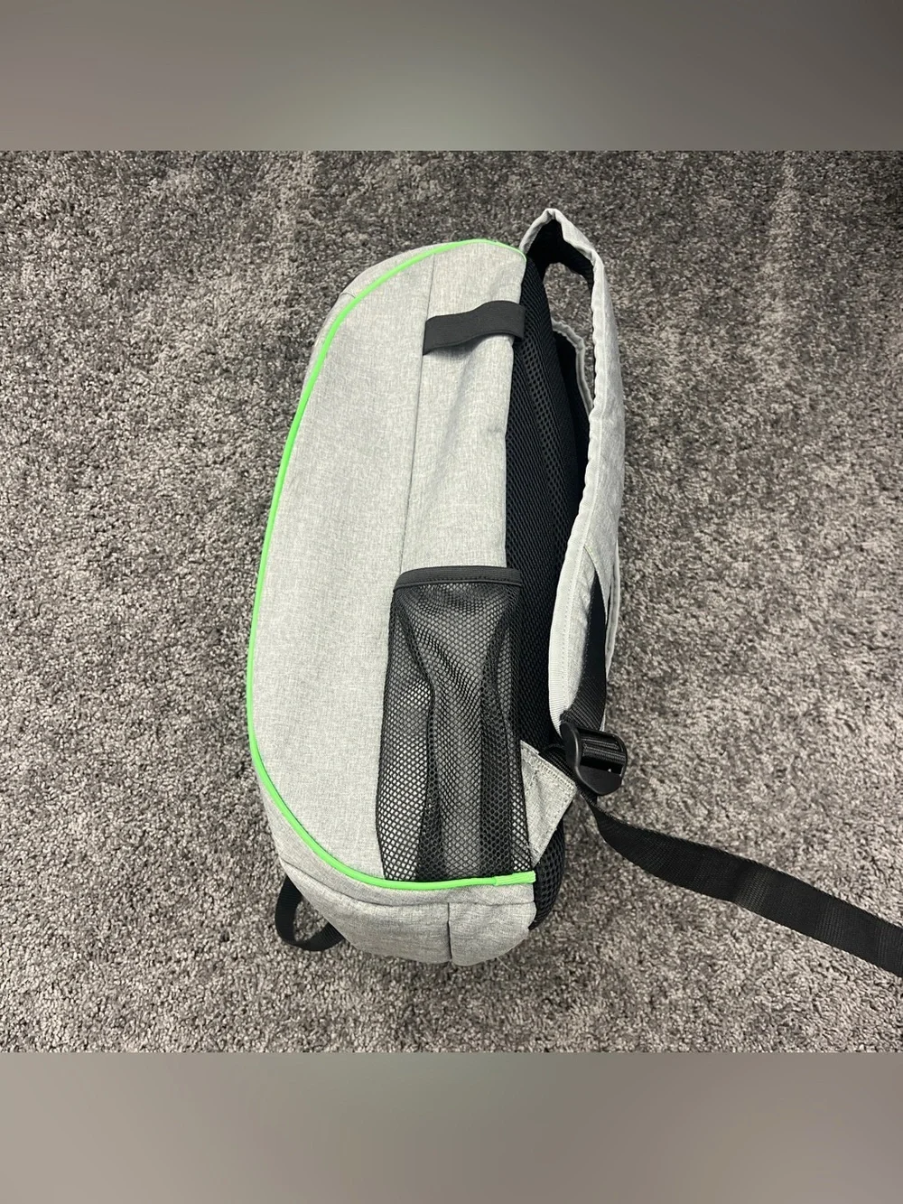 Easton Backpack Bat Compartment Baseball Softball Equipment Bag Green Gray Black